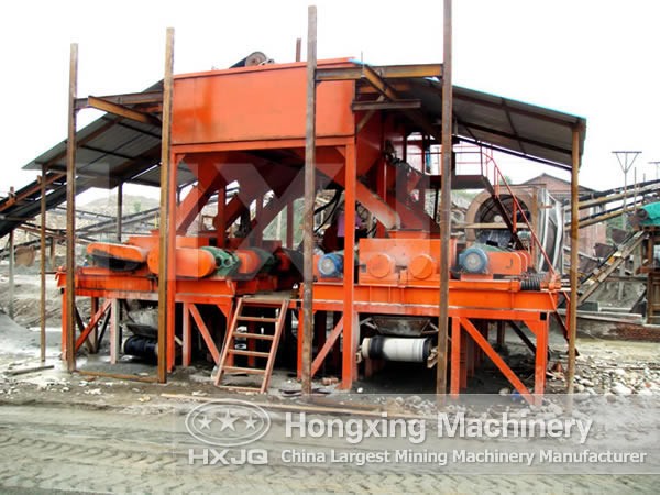 Production Site of Roll Crusher