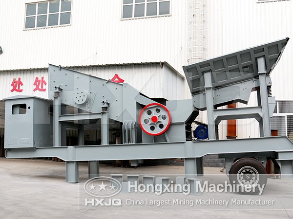 Trucked Mobile Jaw Crusher